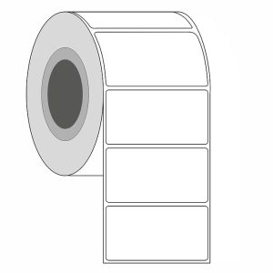 Rollo de Etiquetas 80×40 mm Transferencia Térmica